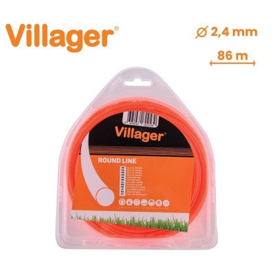Villager silk 2,4mm x 86m okrugla nit